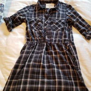 🌟3 for $8... Cute plaid shirt dress